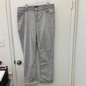 Chico's So Lifting Gray Jeans Size 3 (fits like 18/20)